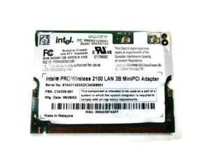 Fujitsu Stylistic ST5010 Intel Pro/Wireless MiniPCI WM3B2100 CP024086-01 Fujitsu Stylistic ST5010 Intel Pro/Wireless MiniPCI WM3B2100 CP024086-01