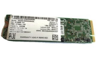 Lenovo ThinkPad X1 Carbon 240GB SSD Hard Drive Intel 3.3V SSD Lenovo ThinkPad X1 Carbon 240GB SSD Hard Drive Intel 3.3V SSD