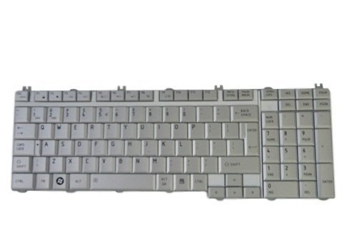 Original Toshiba L500 L505 L500D L505D Silver US Keyboard Original Toshiba L500 L505 L500D L505D Silver US Keyboard