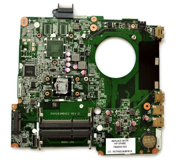 HP 15-F Motherboard AMD A6-5200 2GHZ CPU