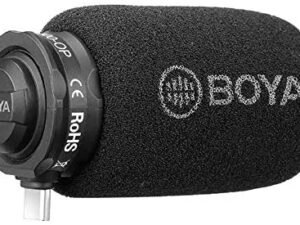BOYA BY-DM100-OP Digital Shotgun Condenser Microphone for DJI OSMO Pocket BOYA BY-DM100-OP Digital Shotgun Condenser Microphone for DJI OSMO Pocket