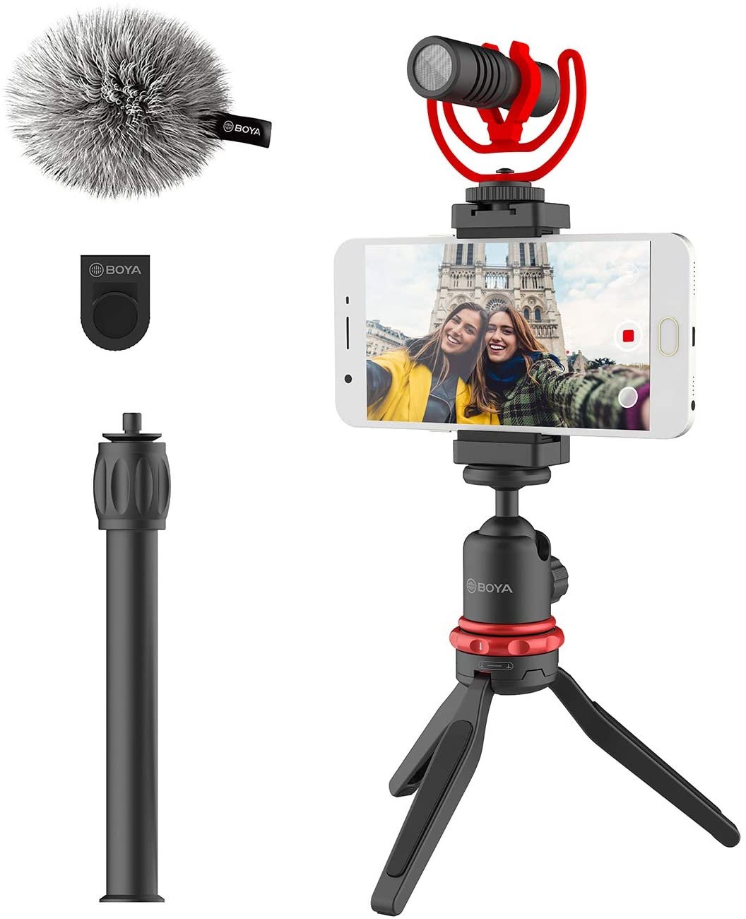 BOYA BY-VG330 Smartphone Extension Microphone Compatible Android BOYA BY-VG330 Smartphone Extension Microphone Compatible Android
