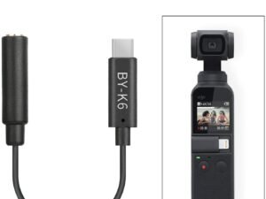 BOYA BY-K6 TRS Female to Type-C Male Audio Adapter for DJI OSMO Pocket BOYA BY-K6 TRS Female to Type-C Male Audio Adapter for DJI OSMO Pocket