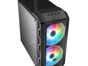 Cooler Master MasterCase H500 ARGB Mid Tower Cabinet with two 200mm ARGB Fans and Two Front Panels Cooler Master MasterCase H500 ARGB Mid Tower Cabinet with two 200mm ARGB Fans and Two Front Panels