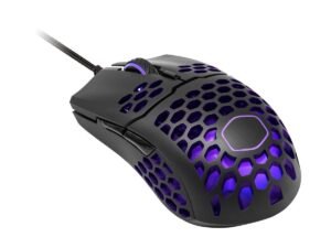 Cooler Master MM711 Black Matte RGB Gaming Mouse with Honeycomb Shell Design, 16000 DPI Optical Sensor and Ultrawave Cable Cooler Master MM711 Black Matte RGB Gaming Mouse with Honeycomb Shell Design, 16000 DPI Optical Sensor and Ultrawave Cable