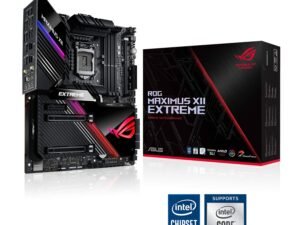ASUS ROG Maximus XII Extreme Z490 ATX Gaming Motherboard with LGA 1200 Socket Thunderbolt 3 and AI Intelligent system