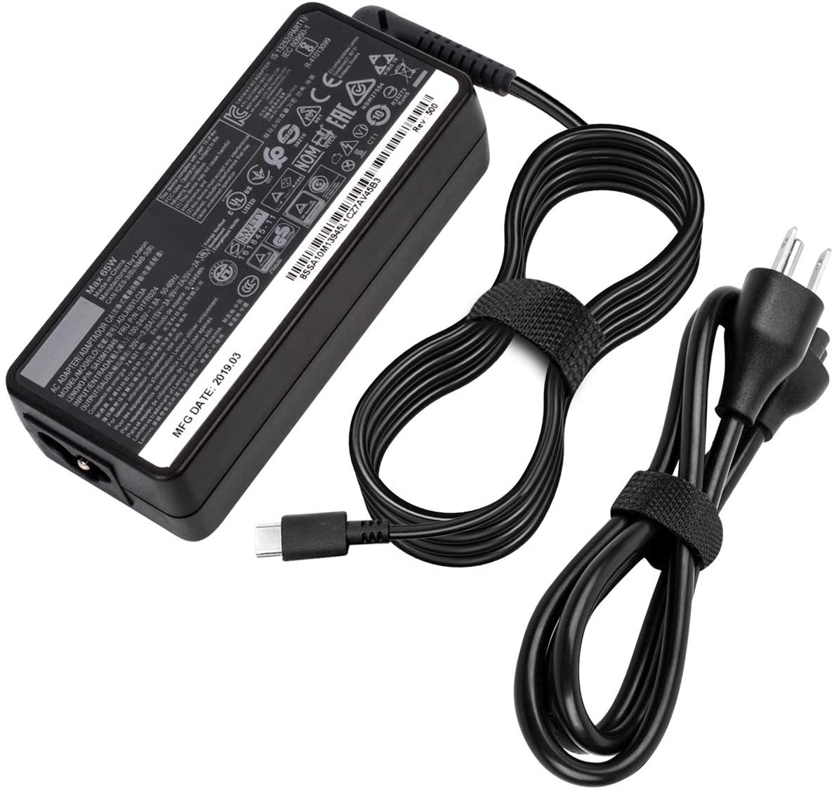 Lenovo Original 65W 20V 3.25A Type C Adapter Charger for ThinkPad L490 Lenovo Original 65W 20V 3.25A Type C Adapter Charger for ThinkPad L490