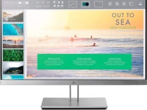 HP EliteDisplay 23 inch E233 IPS LED Backlit FHD Anti-Glare Computer Monitor with Pivot Rotation