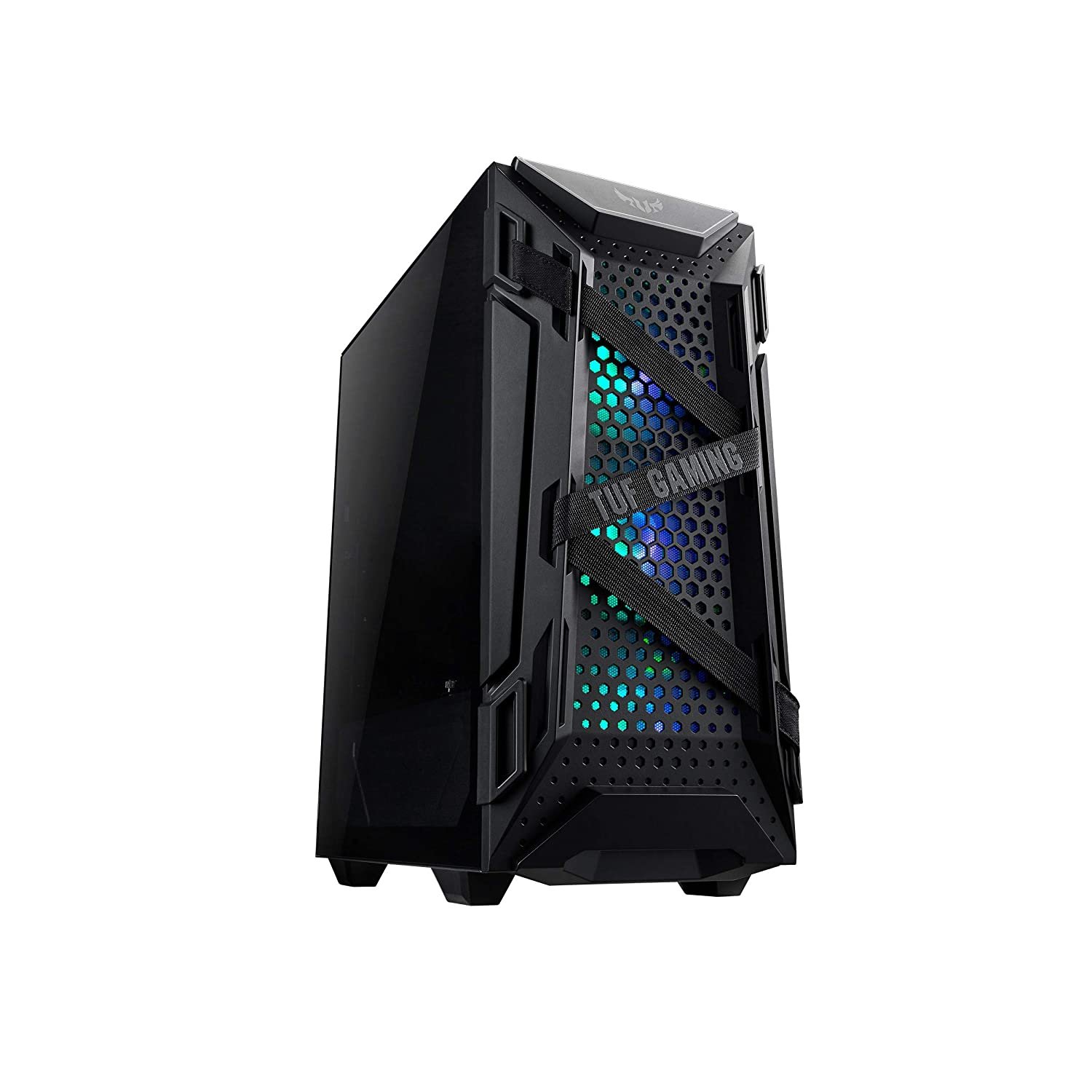 Asus TUF Gaming GT301 Mid-Tower Compact Case with 3 Pre-Installed 120mm Aura Sync ARGB Fans Asus TUF Gaming GT301 Mid-Tower Compact Case with 3 Pre-Installed 120mm Aura Sync ARGB Fans