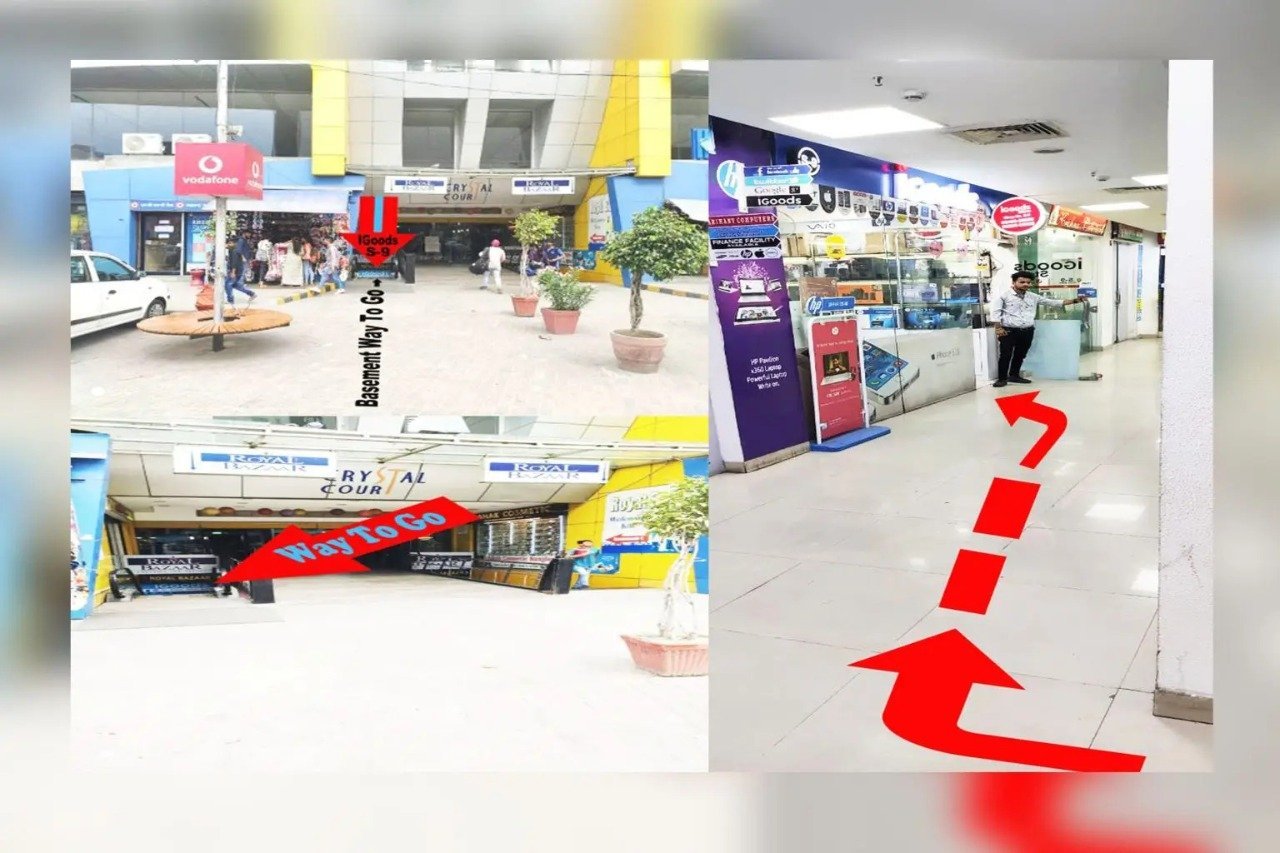 IGoods Store Jaipur Location, Address, Landmark Near Crystal court GT Gaurav Tower Malviya Nagar Jaipur