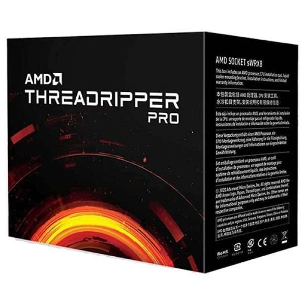 AMD Ryzen Threadripper Pro 3955WX Desktop Processor AMD Ryzen Threadripper Pro 3955WX Desktop Processor