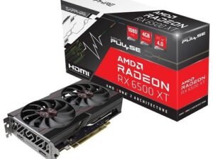 Sapphire PULSE AMD Radeon RX 6500 XT 4GB GDDR6 Graphic Card 11314-01-20G Sapphire PULSE AMD Radeon RX 6500 XT 4GB GDDR6 Graphic Card 11314-01-20G