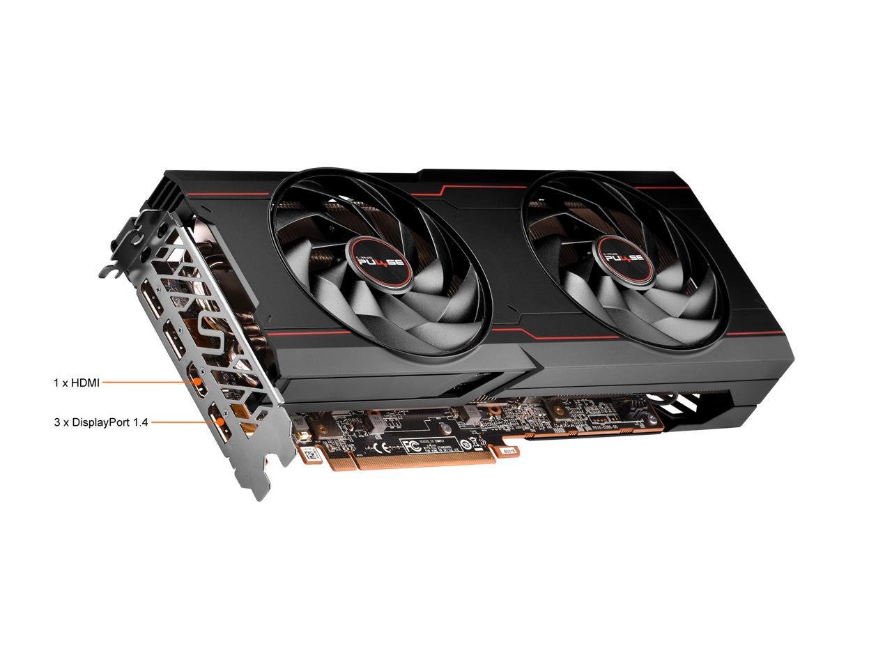 Sapphire PULSE AMD Radeon RX 6750 XT 12GB GDDR6 Graphic Card 11318-03-20G