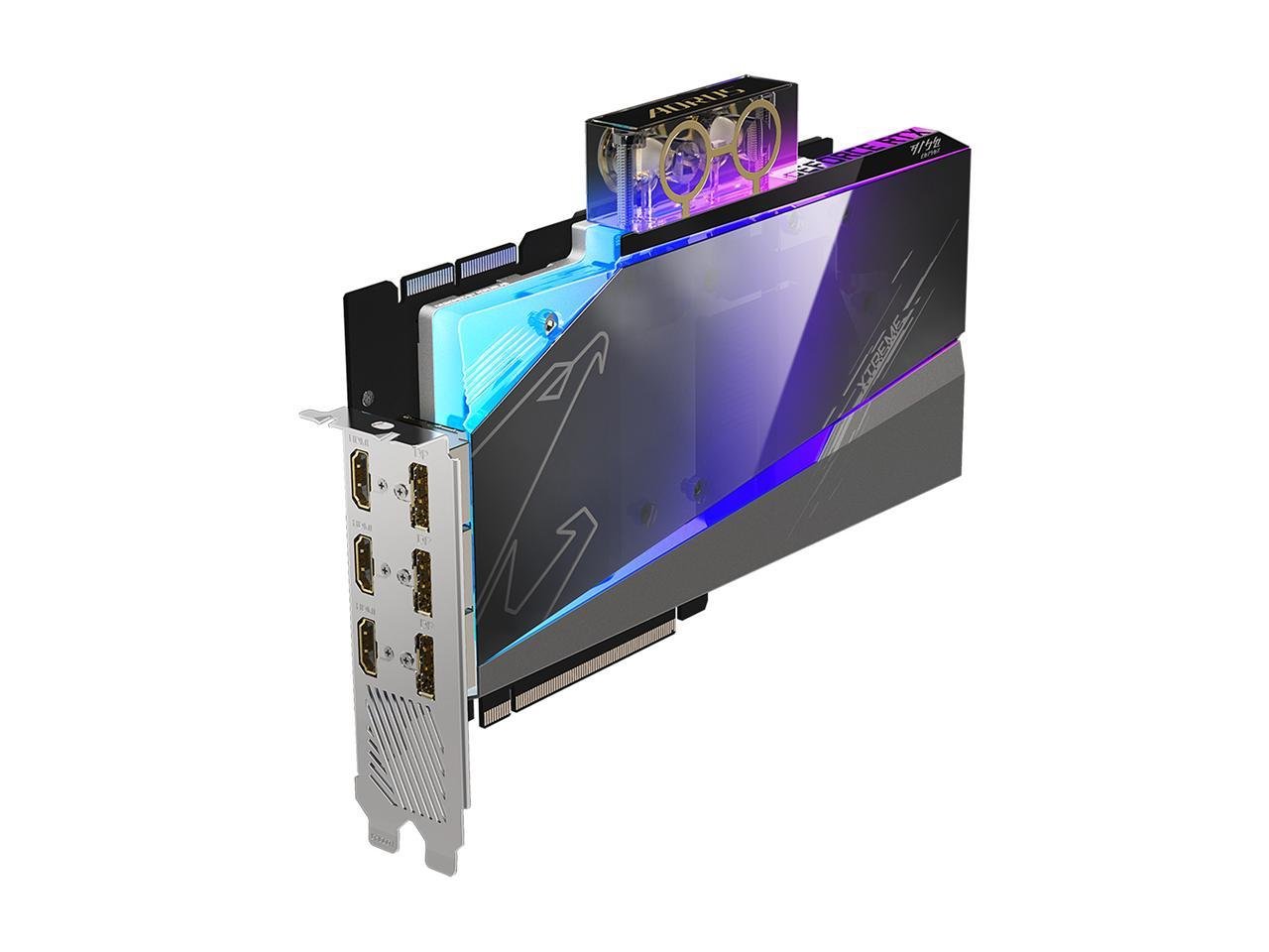 Gigabyte Aorus RTX 3090 Xtreme Waterforce WB 24GB Graphics Card GV-N3090AorusX WB-24GD Gigabyte Aorus RTX 3090 Xtreme Waterforce WB 24GB Graphics Card GV-N3090AorusX WB-24GD