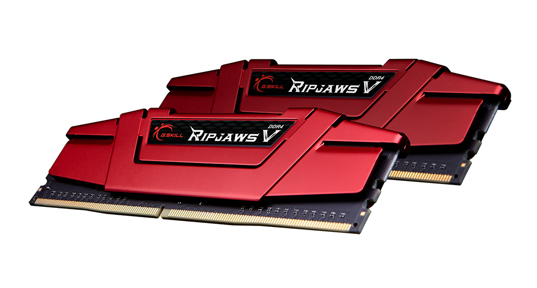 G.SKILL RIPJAWS V Series 16GB (8GBX2) 3200MHz DDR4 Memory F4-3200C16D-16GVR G.SKILL RIPJAWS V Series 16GB (8GBX2) 3200MHz DDR4 Memory F4-3200C16D-16GVR