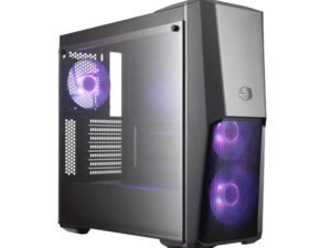 Cooler Master MasterBox MB500 (ATX) Mid Tower Cabinet With Tempered Glass Side Panel And RGB Controller MCB-B500D-KGNN-S00 Cooler Master MasterBox MB500 (ATX) Mid Tower Cabinet With Tempered Glass Side Panel And RGB Controller MCB-B500D-KGNN-S00