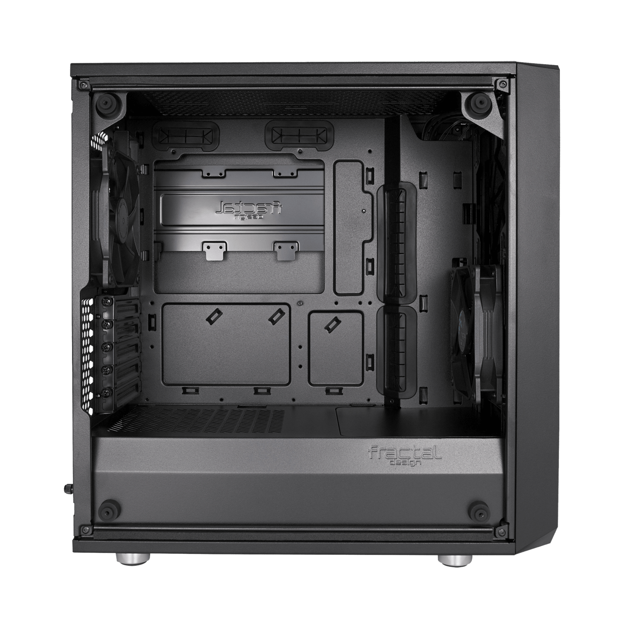 Fractal Design Meshify Mini C Tempered Glass Case FD-CA-MESH-C-MINI-BKO-TG Fractal Design Meshify Mini C Tempered Glass Case FD-CA-MESH-C-MINI-BKO-TG