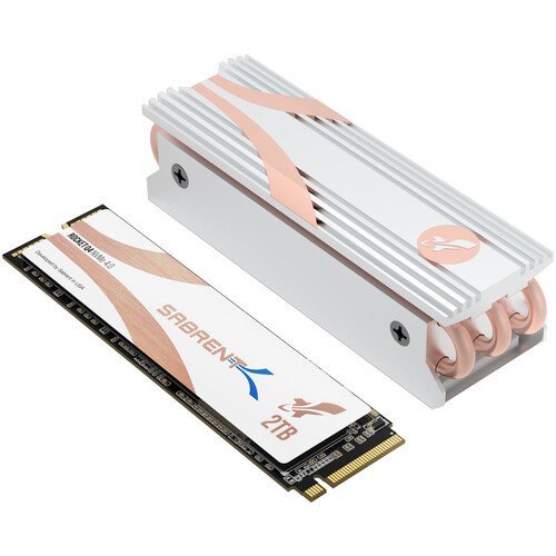 Sabrent 2TB Rocket Q4 NVMe PCIe Gen4 x 4 M.2 2280 Internal SSD with Heatsink SB-RKTQ4-HTSS-2TB Sabrent 2TB Rocket Q4 NVMe PCIe Gen4 x 4 M.2 2280 Internal SSD with Heatsink SB-RKTQ4-HTSS-2TB