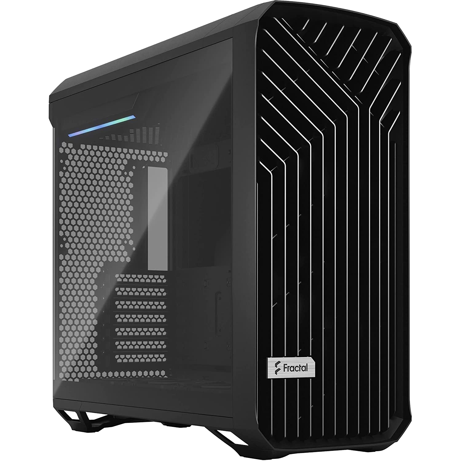 Fractal Design Torrent Compact Black TG Dark Tempered Glass High-Airflow Cabinet FD-C-TOR1C-01 Fractal Design Torrent Compact Black TG Dark Tempered Glass High-Airflow Cabinet FD-C-TOR1C-01