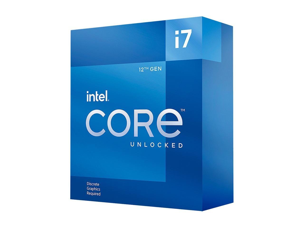 Intel Core i7-12700KF 3.6 GHz 12-Core LGA 1700 Gen Alder Lake Processor BX8071512700KF Intel Core i7-12700KF 3.6 GHz 12-Core LGA 1700 Gen Alder Lake Processor BX8071512700KF
