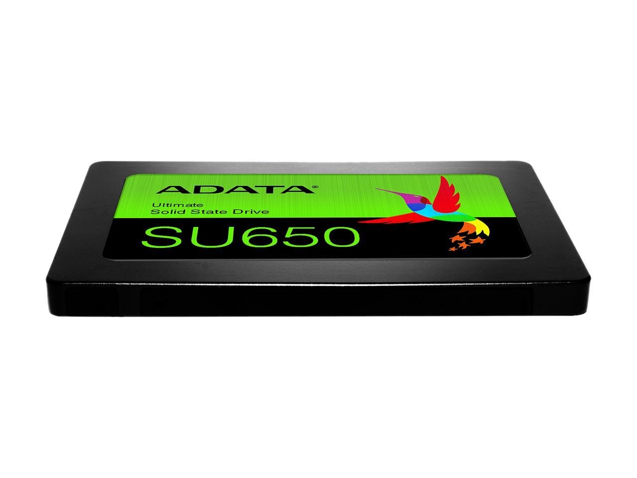 ADATA Ultimate SU650 2.5โฐร_ 960GB SATA III 3D NAND Intern SSD ASU650SS-960GT-R ADATA Ultimate SU650 2.5โฐร_ 960GB SATA III 3D NAND Intern SSD ASU650SS-960GT-R