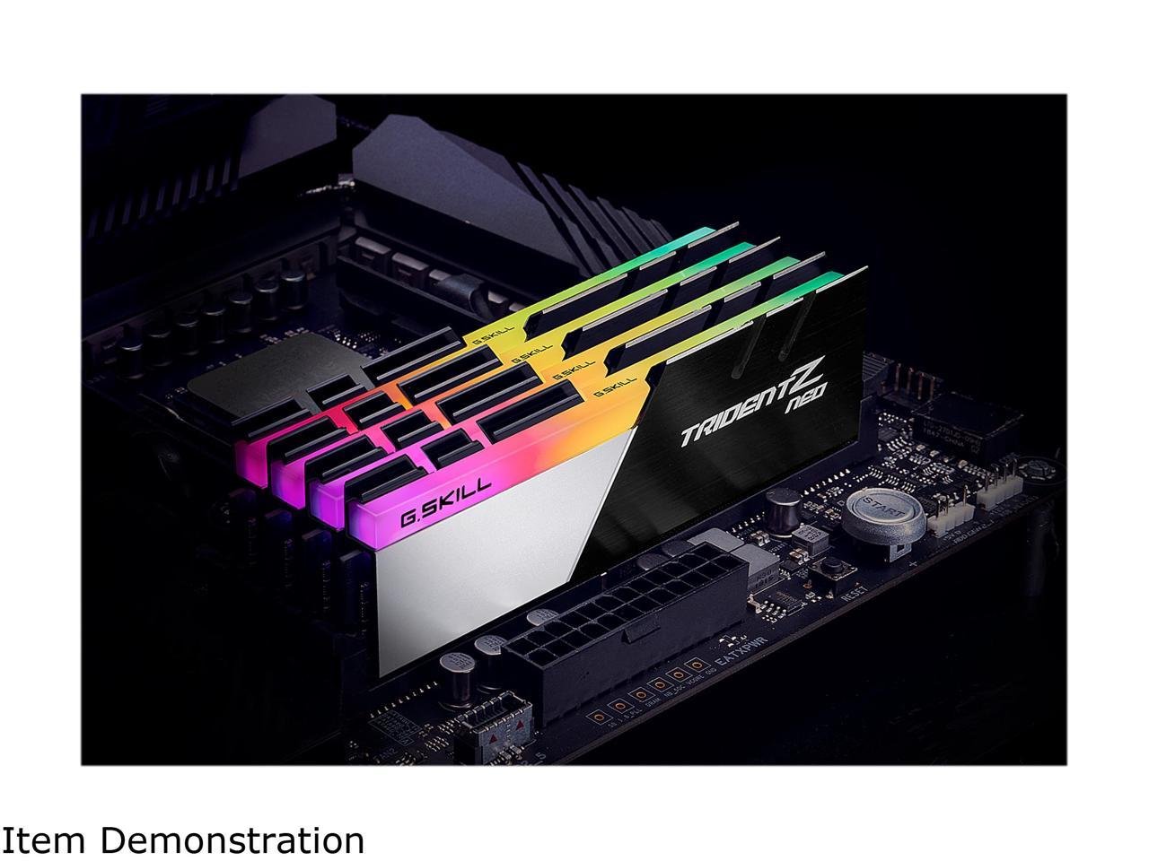 G.skill Trident Z Neo Series 16GB (2x8GB) 3600 MHz DDR4 Memory F4-3600C14D-16GTZNB