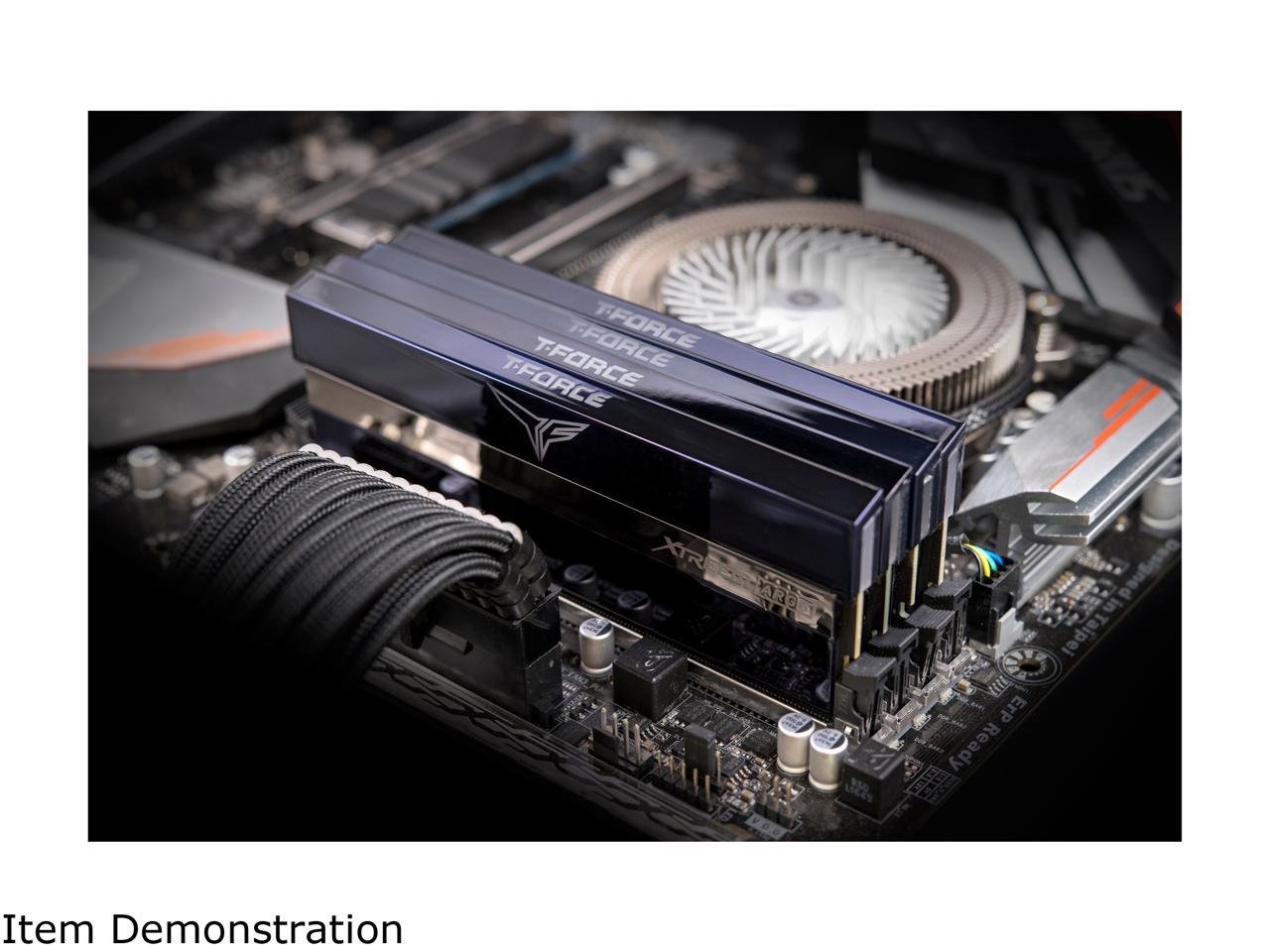 Team Group XTREEM ARGB 32GB (2X16GB) 3200 MHz Black Memory TF10D432G3200HC16CDC01
