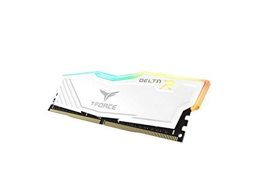Team Group DELTA RGB 8GB (1X8GB) 3200 MHz White Memory TF4D48G3200HC16F01