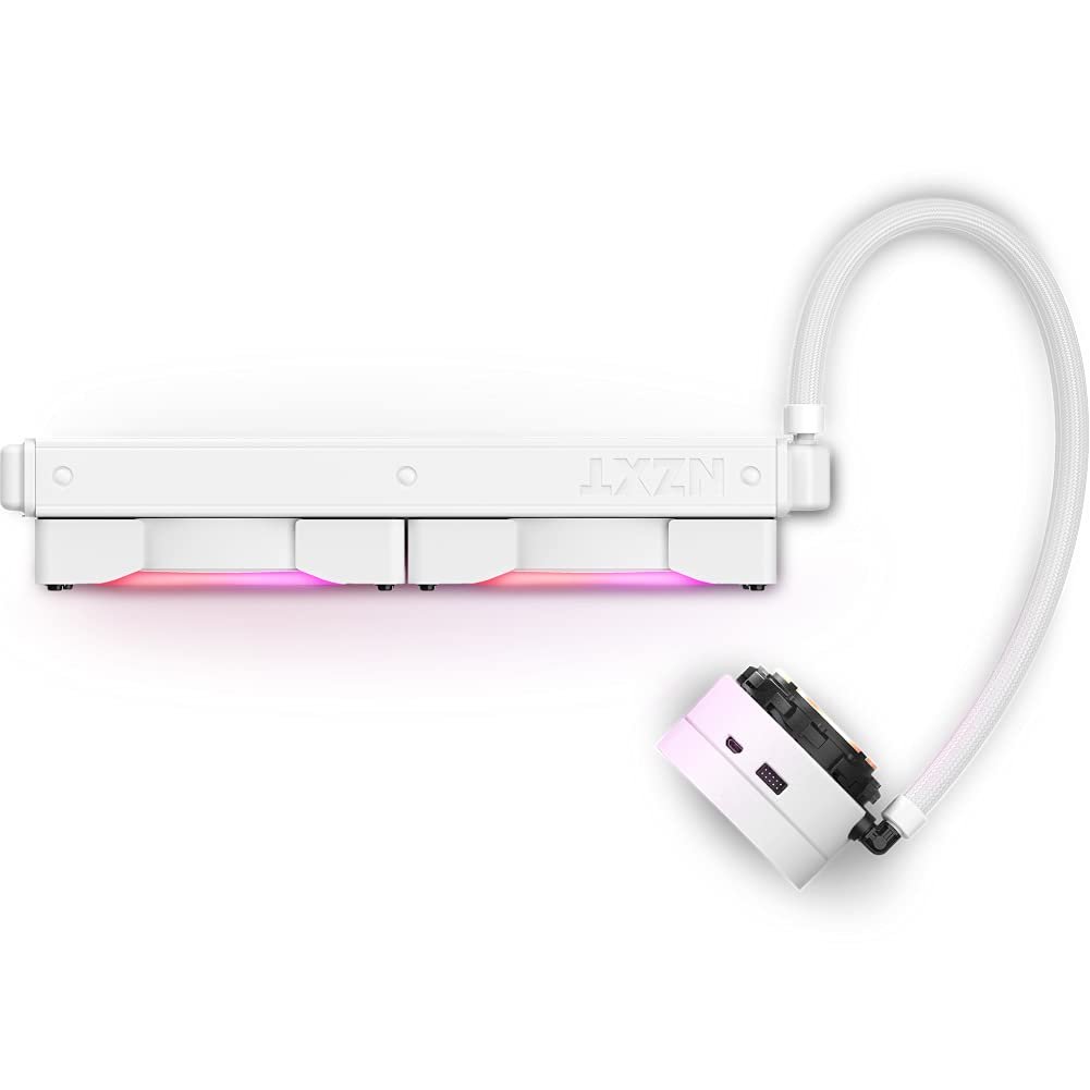 NZXT Kraken X63 RGB 280mm White Liquid Cooler RL-KRX63-RW NZXT Kraken X63 RGB 280mm White Liquid Cooler RL-KRX63-RW