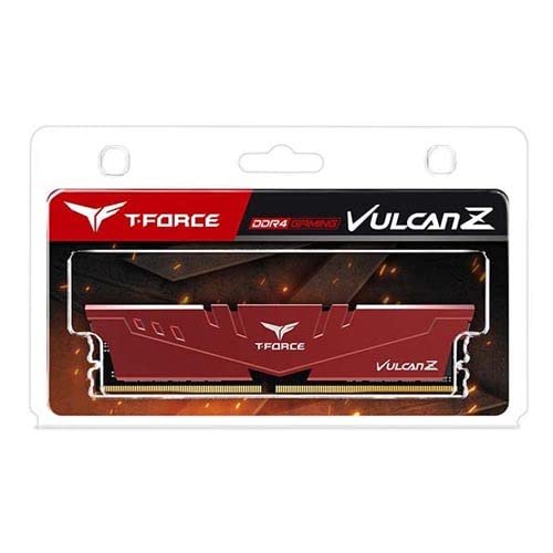 Team Group VULCAN Z 32GB (1X32GB) 3200 MHz Red Memory TLZRD432G3200HC16C01 Team Group VULCAN Z 32GB (1X32GB) 3200 MHz Red Memory TLZRD432G3200HC16C01