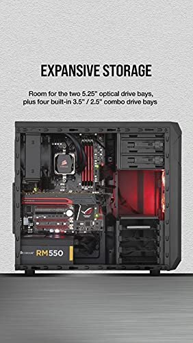 CORSAIR SPEC-01 RGB Mid Tower Cabinet Transparent Side Panel With RGB Controller CC-9011203-SPT CORSAIR SPEC-01 RGB Mid Tower Cabinet Transparent Side Panel With RGB Controller CC-9011203-SPT