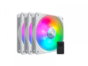 Cooler Master SickleFlow 120 ARGB WHITE Edition 3 IN 1 White Fan MFX-B2DW-183PA-R1 Cooler Master SickleFlow 120 ARGB WHITE Edition 3 IN 1 White Fan MFX-B2DW-183PA-R1