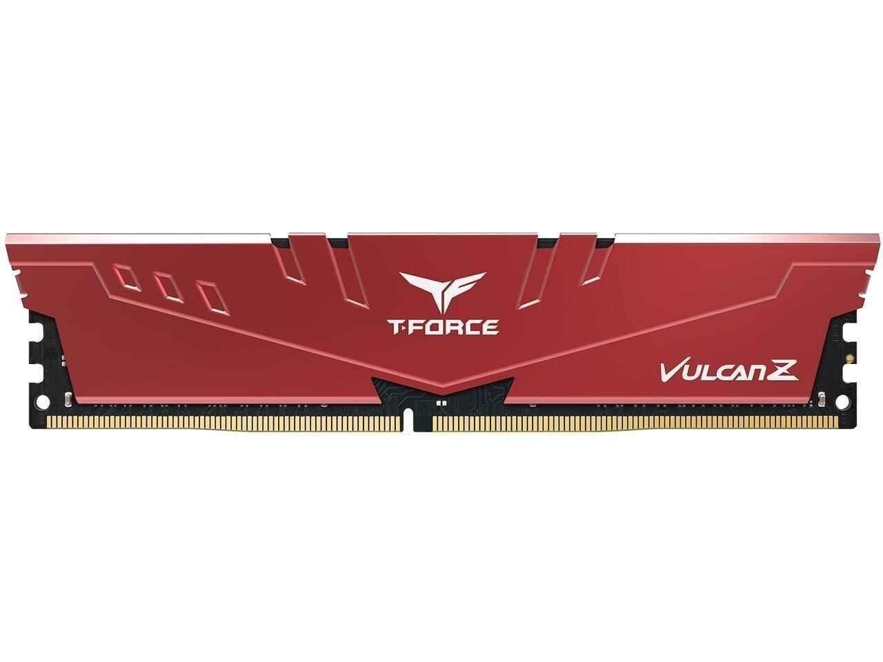 Team Group VULCAN Z 32GB (1X32GB) 3200 MHz Red Memory TLZRD432G3200HC16C01 Team Group VULCAN Z 32GB (1X32GB) 3200 MHz Red Memory TLZRD432G3200HC16C01