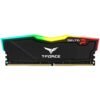 Teamgroup T-force Delta RGB Series 16GB (16GBX1) DDR4 3200MHz Black Memory TF3D416G3200HC16C01