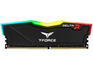 Teamgroup T-force Delta RGB Series 16GB (16GBX1) DDR4 3200MHz Black Memory TF3D416G3200HC16C01 Teamgroup T-force Delta RGB Series 16GB (16GBX1) DDR4 3200MHz Black Memory TF3D416G3200HC16C01