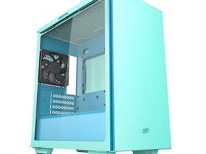 Deepcool MACUBE 110 (M-ATX) Mid Tower GREEN Cabinet With Tempered Glass Side Panel R-MACUBE110-GBNGM1N-A-1 Deepcool MACUBE 110 (M-ATX) Mid Tower GREEN Cabinet With Tempered Glass Side Panel R-MACUBE110-GBNGM1N-A-1