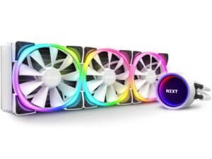 NZXT Kraken X73 RGB 360mm White Liquid Cooler RL-KRX73-RW NZXT Kraken X73 RGB 360mm White Liquid Cooler RL-KRX73-RW