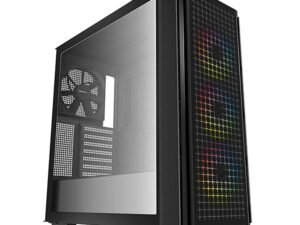 DeepCool CG540 Mid-Tower Tempered Glass Side Panel Cabinet R-CG540-BKAGE4-G-1 DeepCool CG540 Mid-Tower Tempered Glass Side Panel Cabinet R-CG540-BKAGE4-G-1