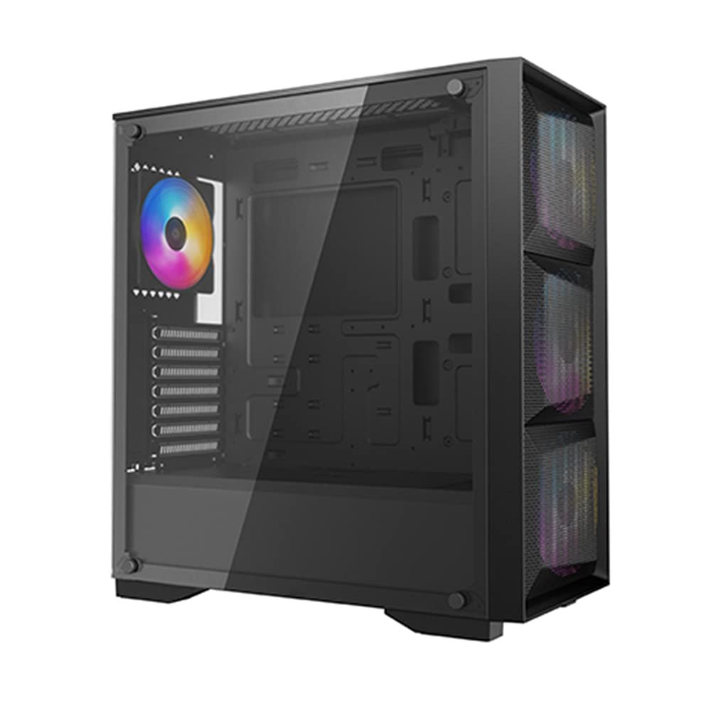 Deepcool MATREXX 50 MESH 4FS (E-ATX) Mid Tower Cabinet With Tempered Glass Side Panel (Black) DP-ATX-MATREXX50-MESH-4FS