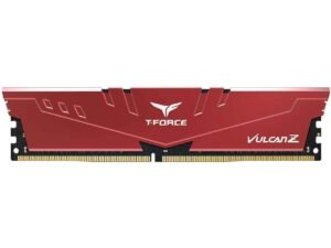 Teamgroup T-FORCE Vulcan Z Series 8GB (8GBX1) DDR4 3200MHz RED Memory TLZRD48G3200HC16C01