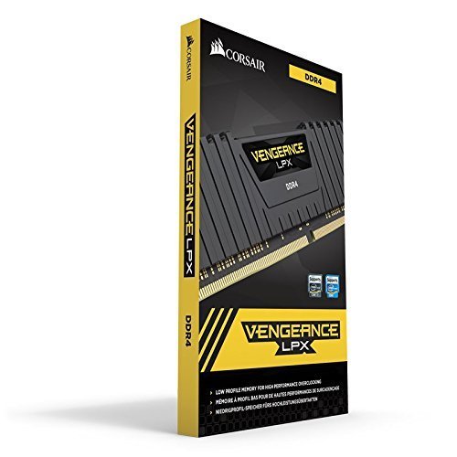 Corsair VENGEANCE LPX Series 32GB (16GBX2) DDR4 3600MHz Black Memory CMK32GX4M2D3600C18 Corsair VENGEANCE LPX Series 32GB (16GBX2) DDR4 3600MHz Black Memory CMK32GX4M2D3600C18