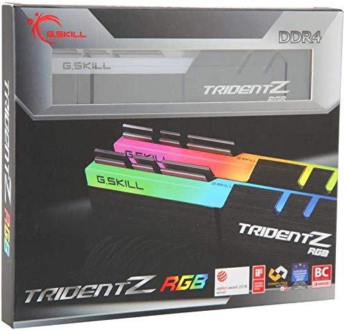 G.SKILL Trident Z Series 16GB (2x8GB) 3200 MHz DDR4 Memory F4-3200C15D-16GTZ G.SKILL Trident Z Series 16GB (2x8GB) 3200 MHz DDR4 Memory F4-3200C15D-16GTZ