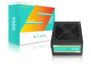 Antec Atom V550W Non-Modular 550 watt PSU with 120mm Silence Fan Atom V550 IN Antec Atom V550W Non-Modular 550 watt PSU with 120mm Silence Fan Atom V550 IN