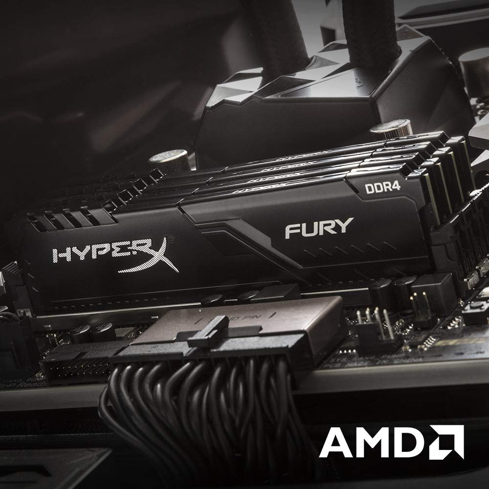 HyperX FURY 8GB (1x 8GB) 2400MHz DDR4 RAM HX424C15FB3/8 HyperX FURY 8GB (1x 8GB) 2400MHz DDR4 RAM HX424C15FB3/8