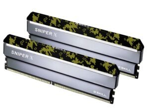 G.SKILL Sniper X Series 16GB (2x8GB) 3600MHz DDR4 Memory F4-3600C19D-16GSXWB G.SKILL Sniper X Series 16GB (2x8GB) 3600MHz DDR4 Memory F4-3600C19D-16GSXWB