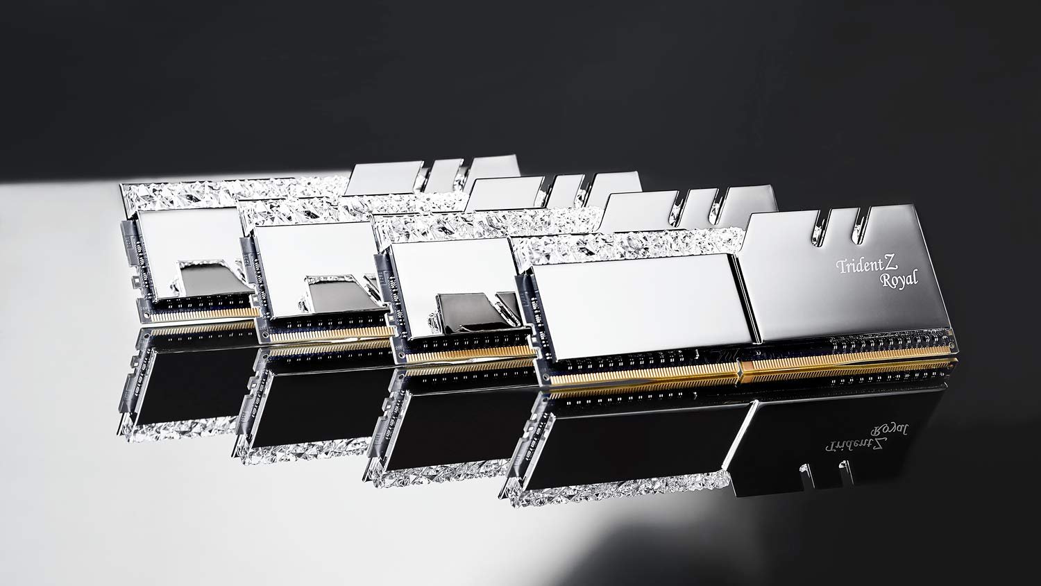 G.skill TZ Royal Silver Series 16GB (2x8GB) 4000 MHz DDR4 Memory F4-4000C18D-16GTRS