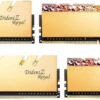 G.Skill Trident Z Royal Gold 32 GB (4 x 8GB) 3600 MHz DDR4 Memory F4-3600C16Q-32GTRG