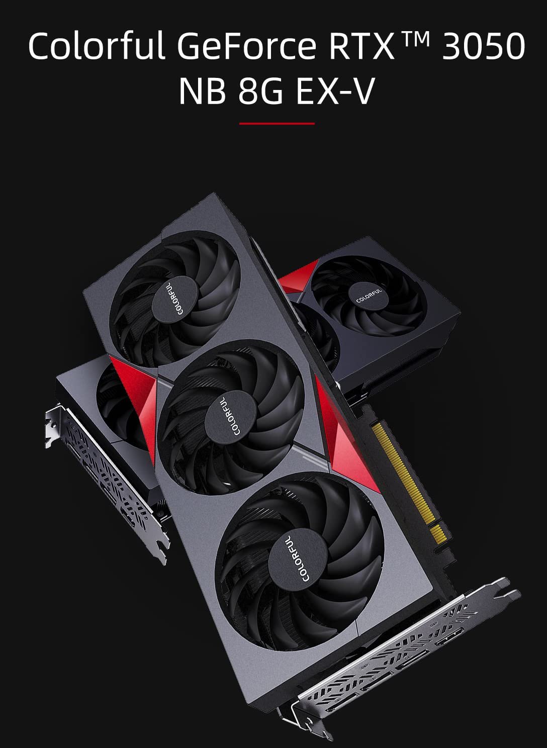 Colorful GeForce RTX 3050 NB 8G EX-V 8GB GDDR6 Graphic Card