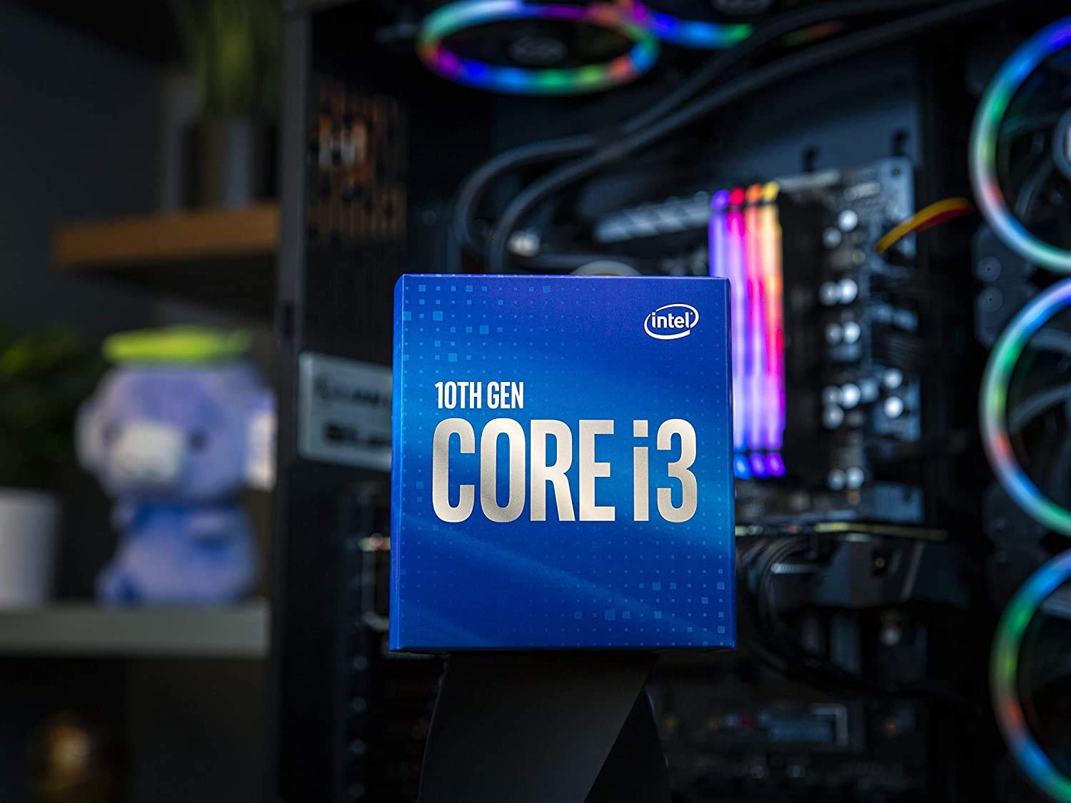 Intel 10th Gen Comet Lake Core i3-10100 Processor 6M Cache, up to 4.30 GHz