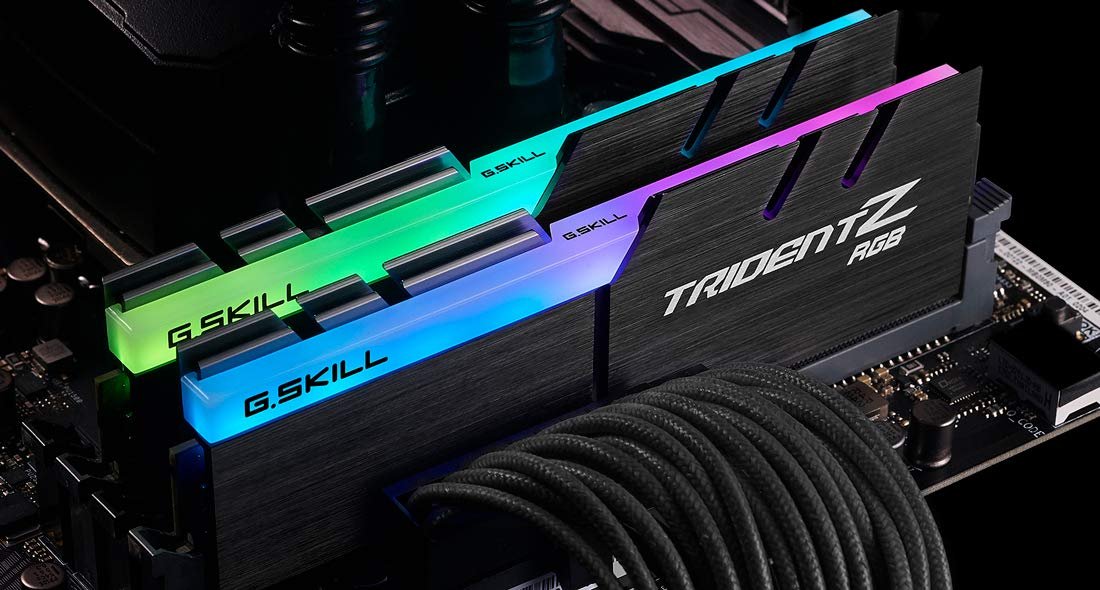 G.skill Trident Z RGB Series 32GB (4x8GB) 3600 MHz DDR4 Memory F4-3600C16Q-32GTZRC G.skill Trident Z RGB Series 32GB (4x8GB) 3600 MHz DDR4 Memory F4-3600C16Q-32GTZRC